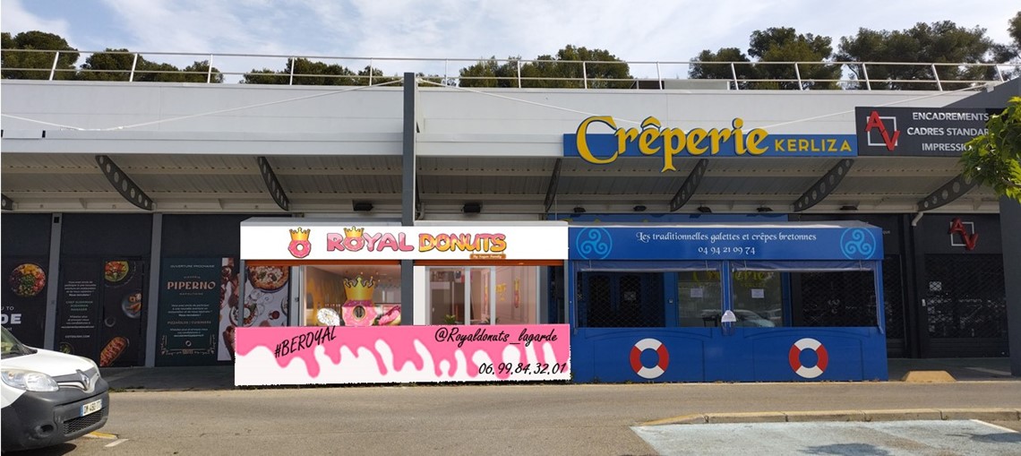 ROYAL DONUTS  – Réagencement du local  / Autorisations administratives