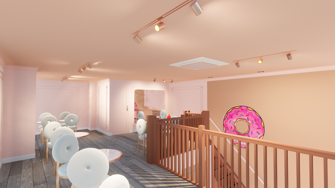 ROYAL DONUTS  – Réagencement du local  / Autorisations administratives