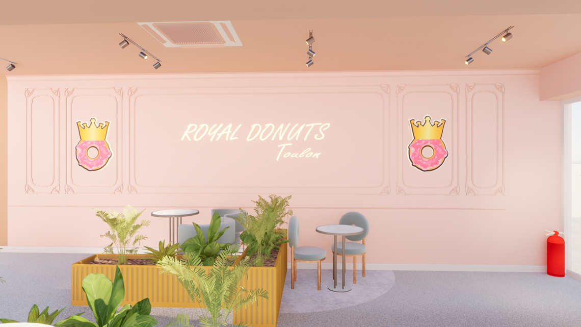 ROYAL DONUTS  – Réagencement du local  / Autorisations administratives